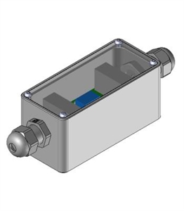 Scatola derivazione sensori 2+2 IN/OUT intercambiabile con GM